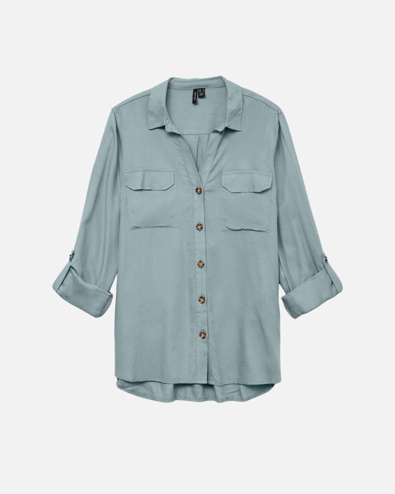 VERO MODA CAMISAS DE CHICA 10275283 CLARO VERDE
