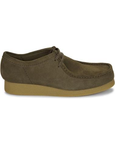 CLARKS WALLABEE EVO KAKI VERDE VERDE