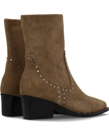 NOA HARMON BOTTINES À TALON 9762P TAUPE MARRóN