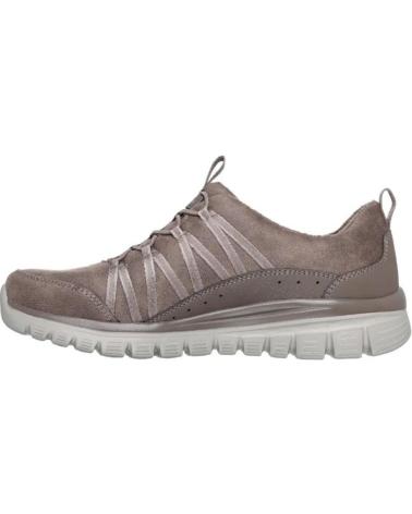 SKECHERS GRACEFUL-COZY HUG TAUPE MARRóN