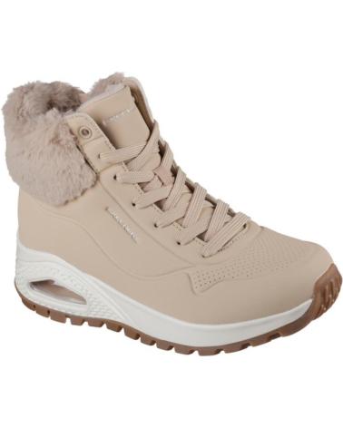 STIVALI BASSI SKECHERS FALL AIR SABBIA BEIGE BEIGE