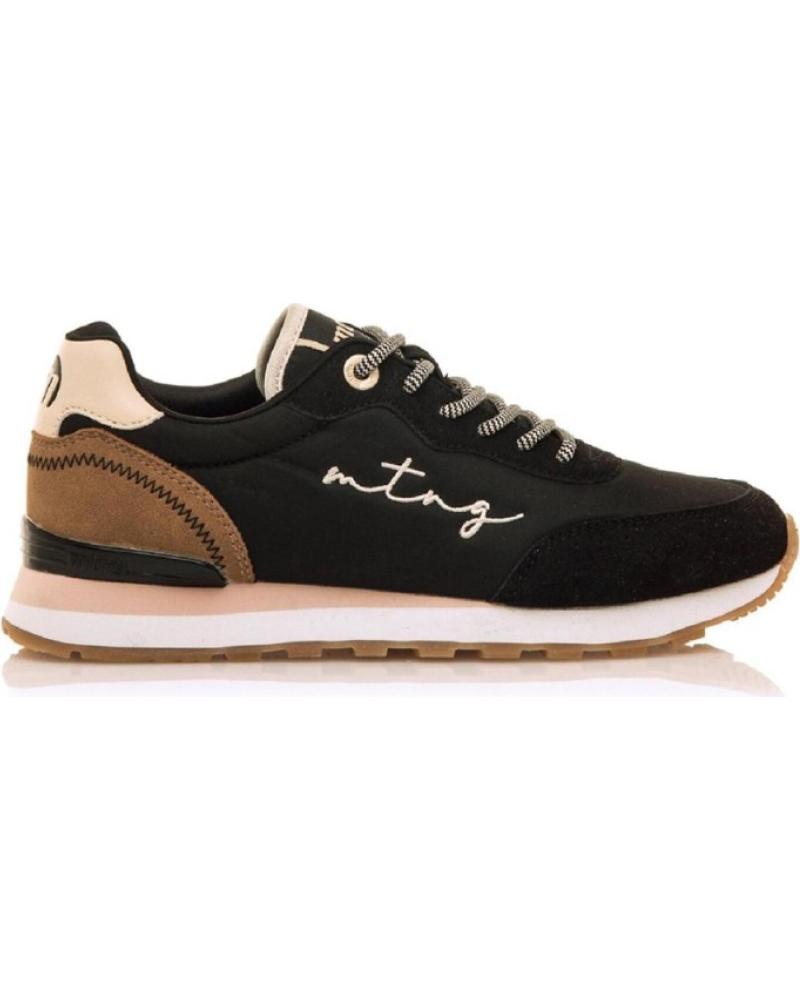 MTNG SNEAKERS MUJER MUSTANG 60439 NEGRO