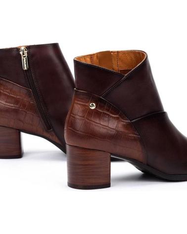 BOTTINE PIKOLINOS CALAFAT W1Z-8575C1 MARRON ACAJOU CAOBA