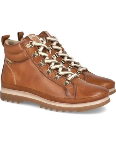 BOTTINE PIKOLINOS VIGO W3W-8564 DOUBLURE CHAUDE COULEUR BRANDY BRANDY