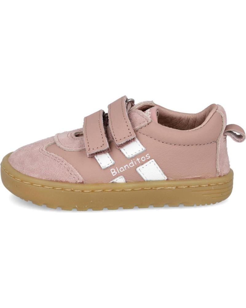 CRIOS BLANDITOS BY LISBOA BAREFOOT PINK SNEAKERS ROSA
