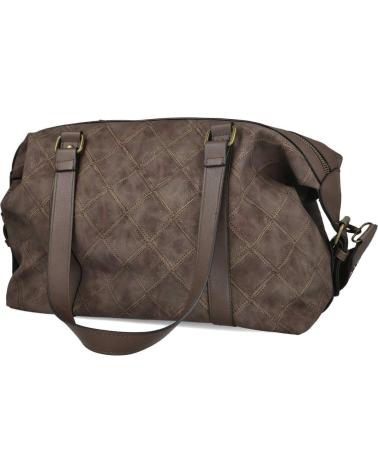 BOLSO BANDOLERA MTNG SANNY C58836 MARRÓN CON BORLA DECORATIVA MARRON