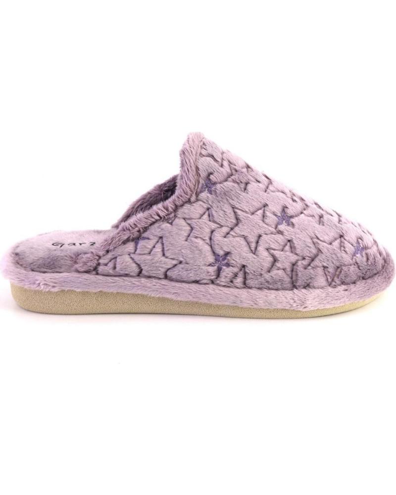 GARZON PANTOFOLE P450 584 STAMPA STELLE MALVA MALVA