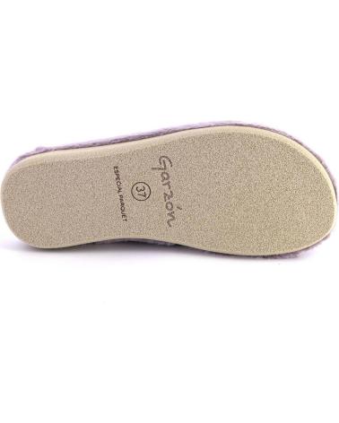 GARZON PANTOFOLE P450 584 STAMPA STELLE MALVA MALVA
