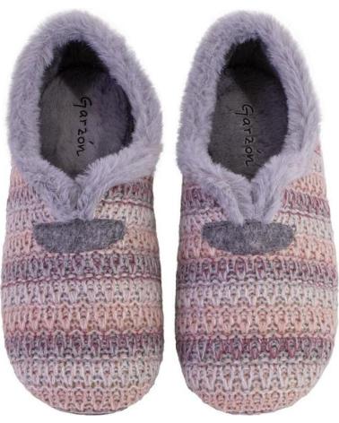 GARZON 7900 342 PANTOFOLA DA CASA GRIGIA FANTASIA GRIS