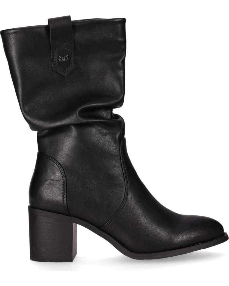 CHIKA10 YANG 05 STIVALI SLOUCHY NERI CON TACCO MEDIO NEGRO-BLACK