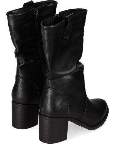 CHIKA10 YANG 05 STIVALI SLOUCHY NERI CON TACCO MEDIO NEGRO-BLACK