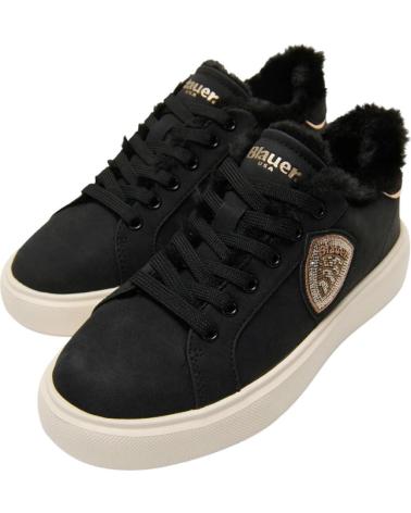 BLAUER VENUS F5VENUS05-NUB SNEAKER SCHWARZ NEGRO