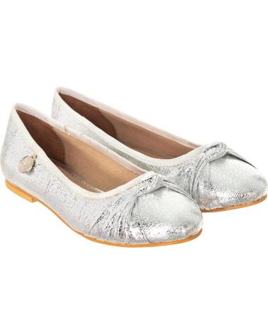 GUESS BAILARINAS ACHAROLADAS DE PUNTERA REDONDA FJMAR3ELE02 PARA M PLATEADO