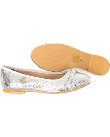 GUESS BAILARINAS ACHAROLADAS DE PUNTERA REDONDA FJMAR3ELE02 PARA M PLATEADO