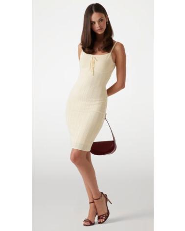 GUESS JEANS VESTIDOS DE CHICA W5GK67Z3NX0 CREMA VARIOS COLORES