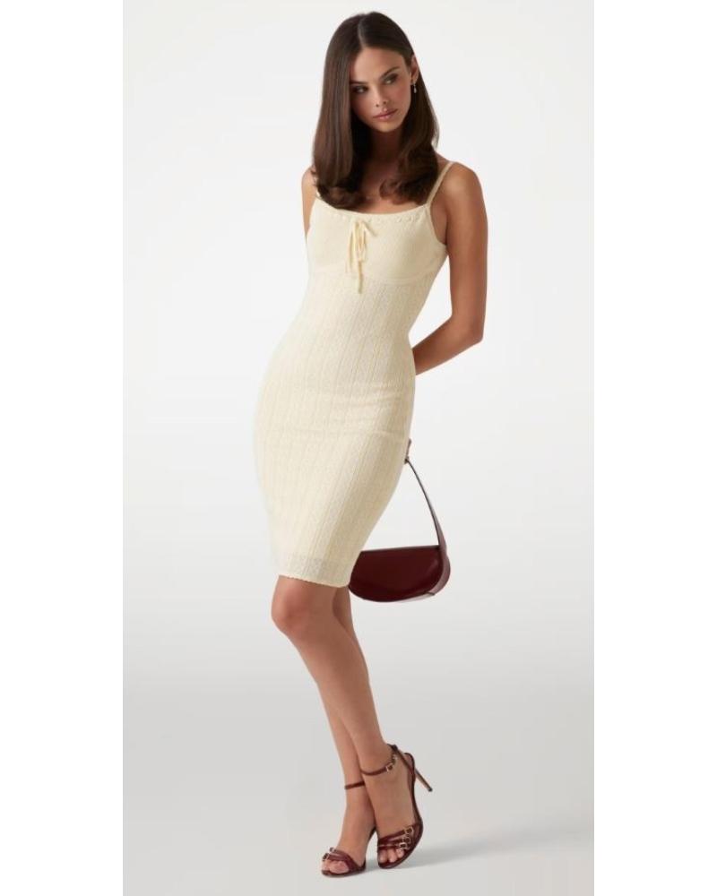 GUESS JEANS VESTIDOS DE CHICA W5GK67Z3NX0 CREMA VARIOS COLORES