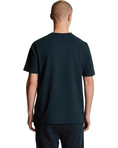 LYLE  SCOTT TS2006V-MARINO CAMISETAS DE CHICO AZUL
