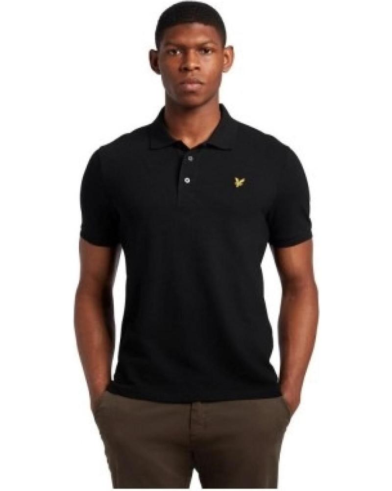 LYLE  SCOTT LYLE SCOTT POLOS DE CHICO SP400VOG NEGRO