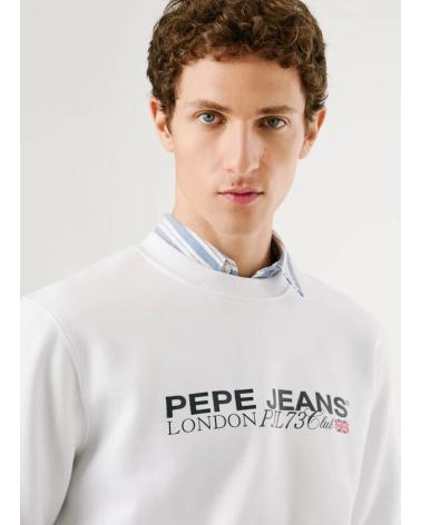 PEPE JEANS SUDADERAS DE CHICO PM5800029 BLANCO
