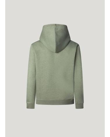 MOLETOM COM CAPUZ PEPE JEANS PM5800017 VERDE COM ZÍPER VERDE