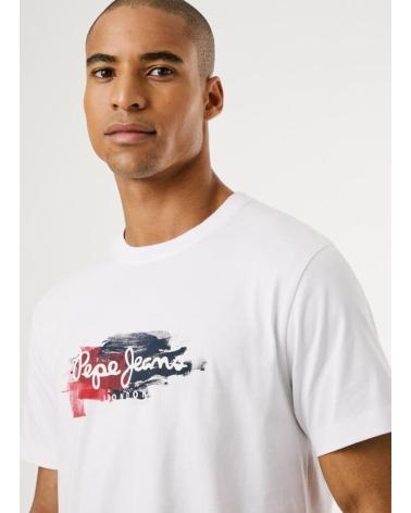 PEPE JEANS CAMISETAS DE CHICO PM5010105 BLANCO