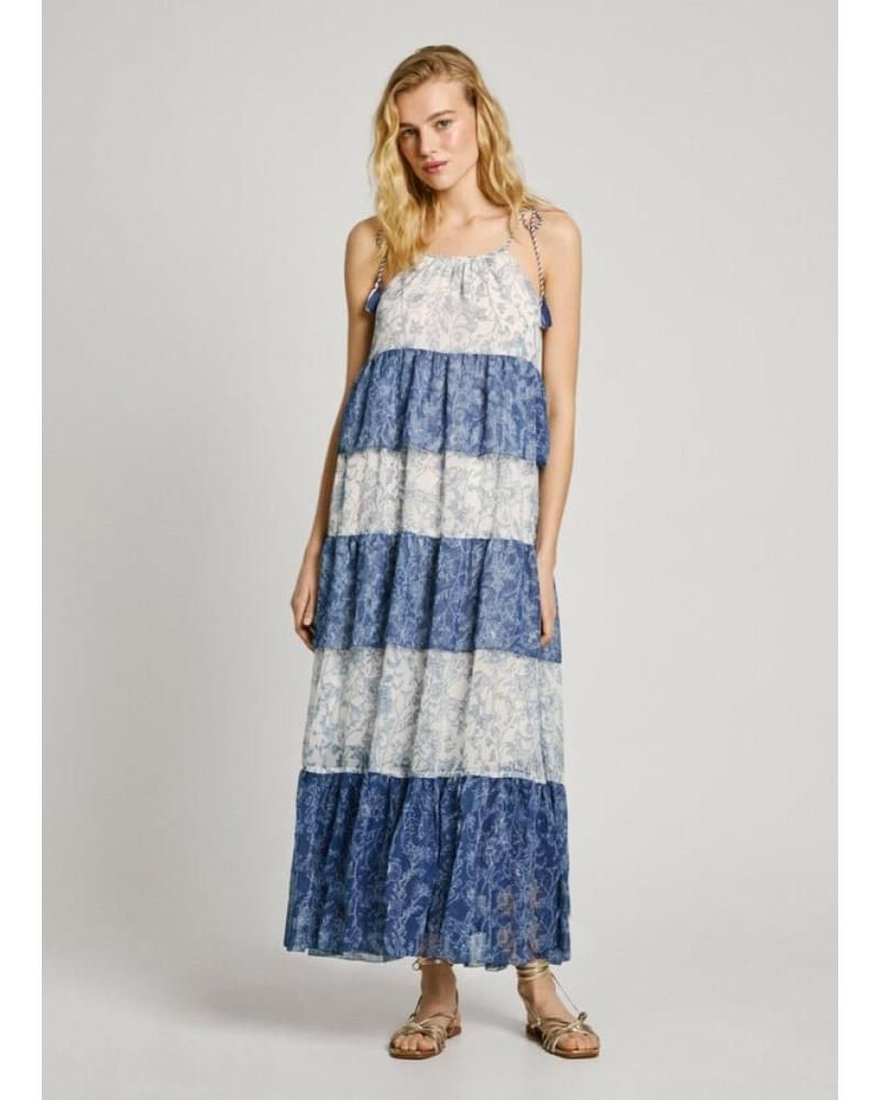 PEPE JEANS VESTIDOS DE CHICA PL953739 CLARO AZUL