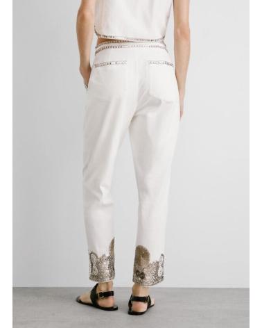 PANTALÓN PEPE JEANS PL211835 DE MUJER - BLANCO BLANCO
