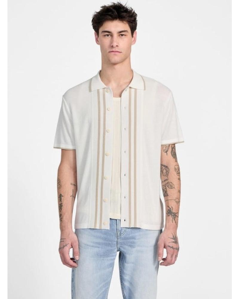 GUESS JEANS POLOS DE CHICO M5GR21Z32P2 BLANCO