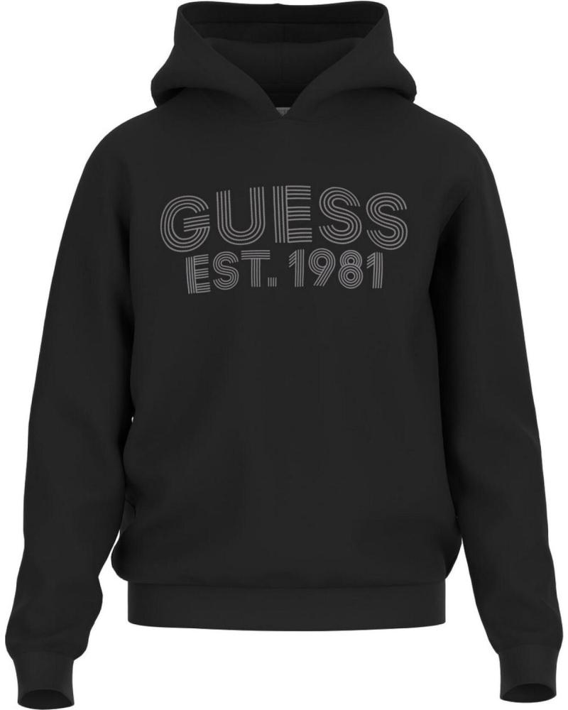 GUESS JEANS SUDADERAS DE CHICO M4YQ36K9Z21 NEGRO