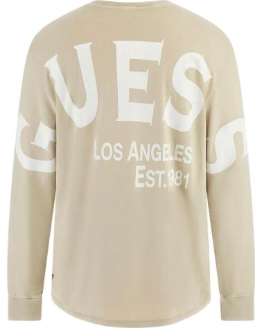 GUESS JEANS CAMISETAS DE CHICO M4YI93KBZV1 MARRON MARRóN