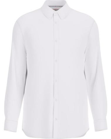 GUESS JEANS CAMISAS DE CHICO M1YH20W7ZK1 BLANCO