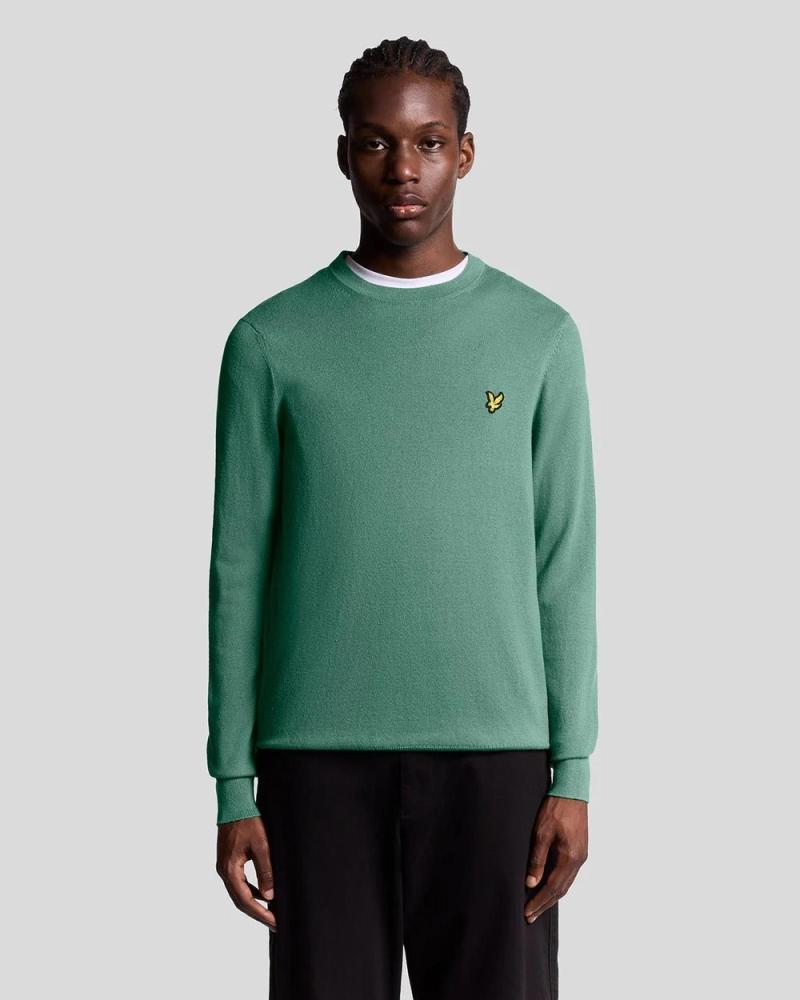 LYLE  SCOTT LYLE SCOTT JERSEYS DE CHICO KN2110VC VERDE