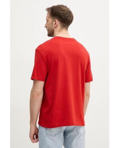 T-SHIRT CALVIN KLEIN COM LOGÓTIPO J30J327471 VERMELHA ROJO