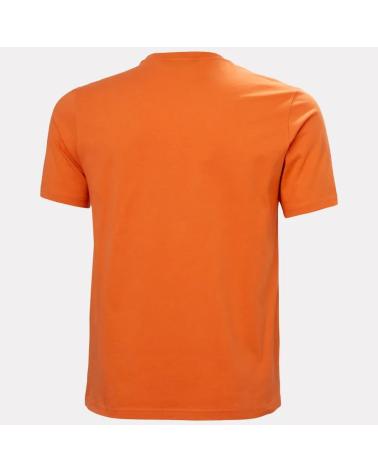 T-SHIRT HELLY HANSEN LOGO CLASSIQUE 54596 ORANGE NARANJA