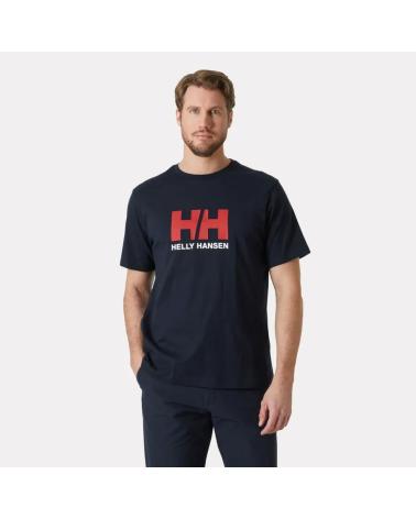 HELLY HANSEN KLASSISCHES LOGO T-SHIRT 54596 MARINEBLAU AZUL