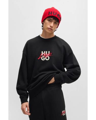 HUGO BOSS SUDADERAS DE CHICO 50521081- NEGRO