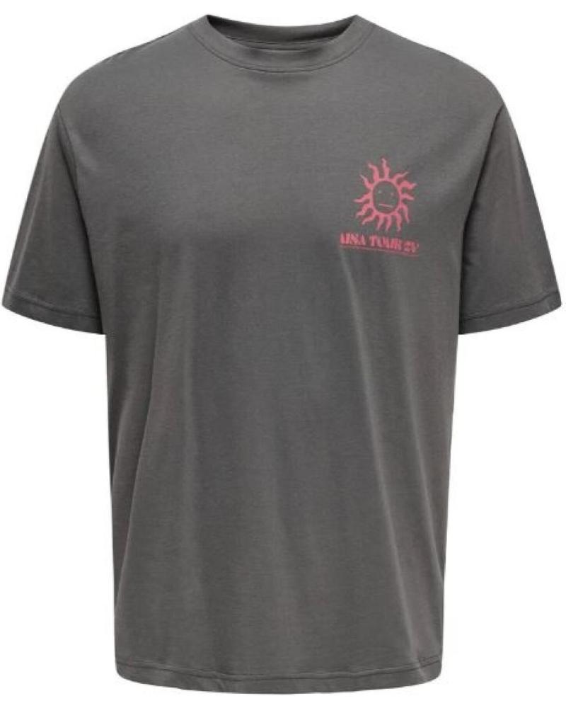 ONLY SONS CAMISETAS DE CHICO 22034304- GRIS