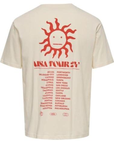 ONLY SONS CAMISETAS DE CHICO 22034304- BEIGE