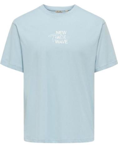 ONLY SONS CAMISETAS DE CHICO 22034304-CLARO AZUL