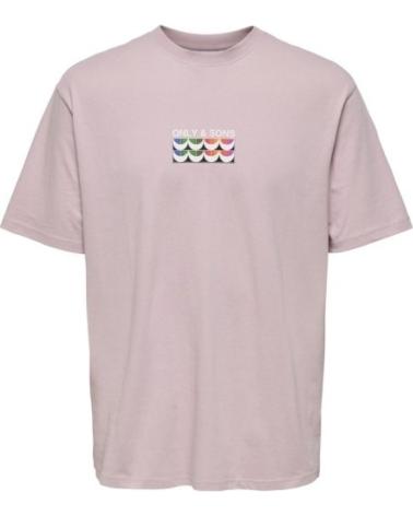 ONLY SONS CAMISETAS DE CHICO 22033538 ROSA