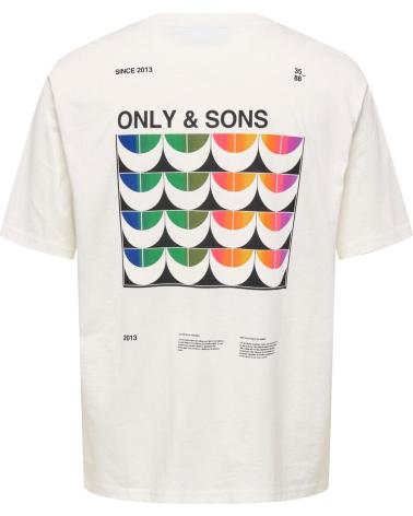 ONLY SONS CAMISETAS DE CHICO 22033538 BLANCO