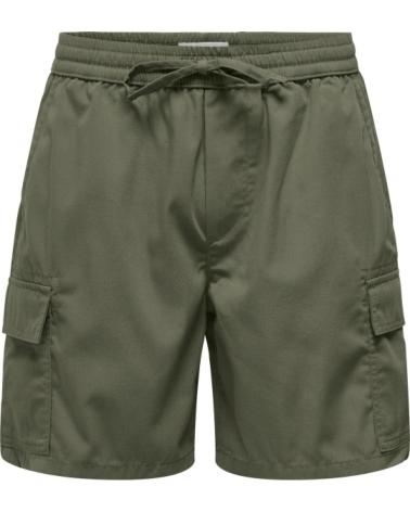 ONLY SONS BERMUDAS DE CHICO 22033342- VERDE