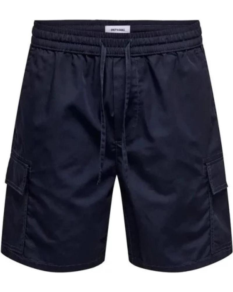 ONLY SONS BERMUDAS DE CHICO 22033342-MARINO AZUL