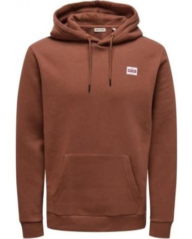 ONLY SONS SUDADERAS DE CHICO 22033194 MARRON MARRóN