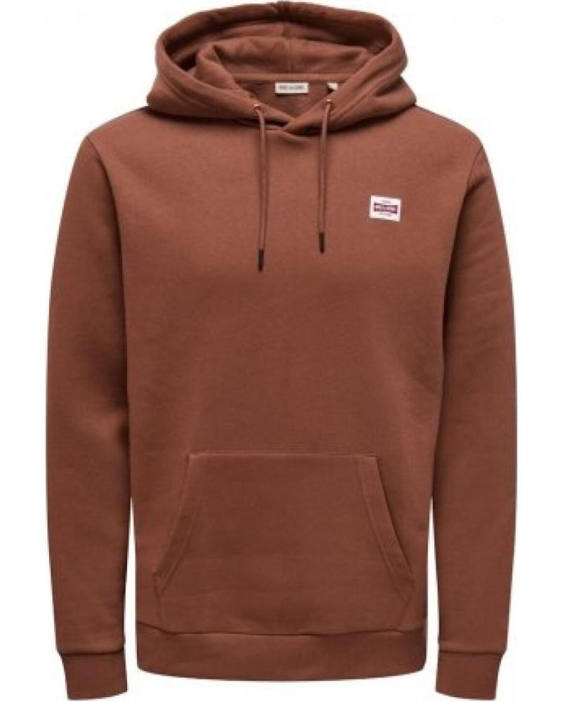 ONLY SONS SUDADERAS DE CHICO 22033194 MARRON MARRóN
