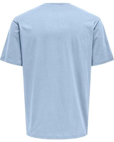 ONLY SONS CAMISETAS DE CHICO 22033190 CLARO AZUL