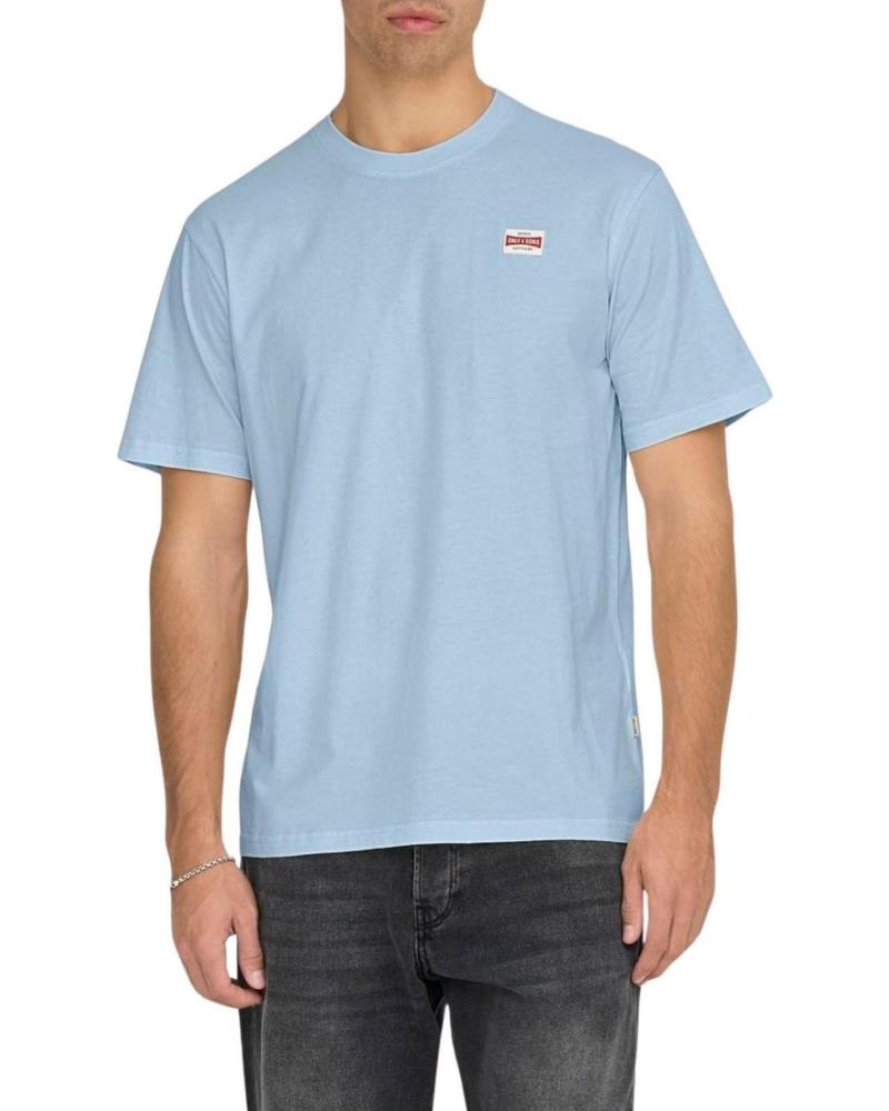 ONLY SONS CAMISETAS DE CHICO 22033190 CLARO AZUL