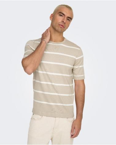 ONLY SONS CAMISETAS DE CHICO 22032764- BEIGE