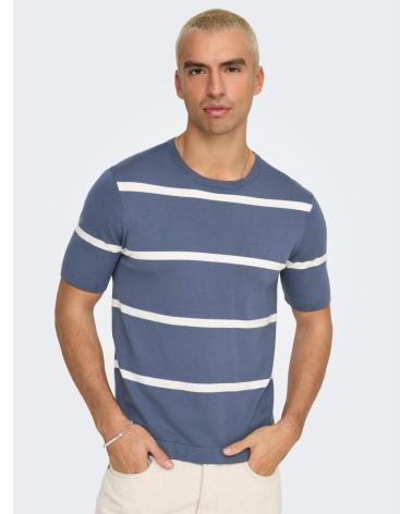 ONLY SONS CAMISETAS DE CHICO 22032764- AZUL