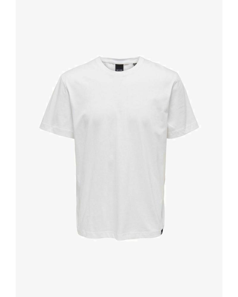 ONLY SONS CAMISETAS DE CHICO 22030959 BLANCO